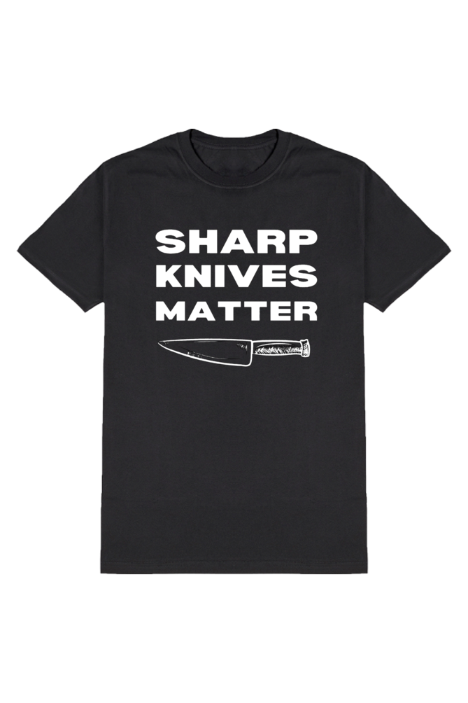 Sharp Knives Matter Black T-Shirt