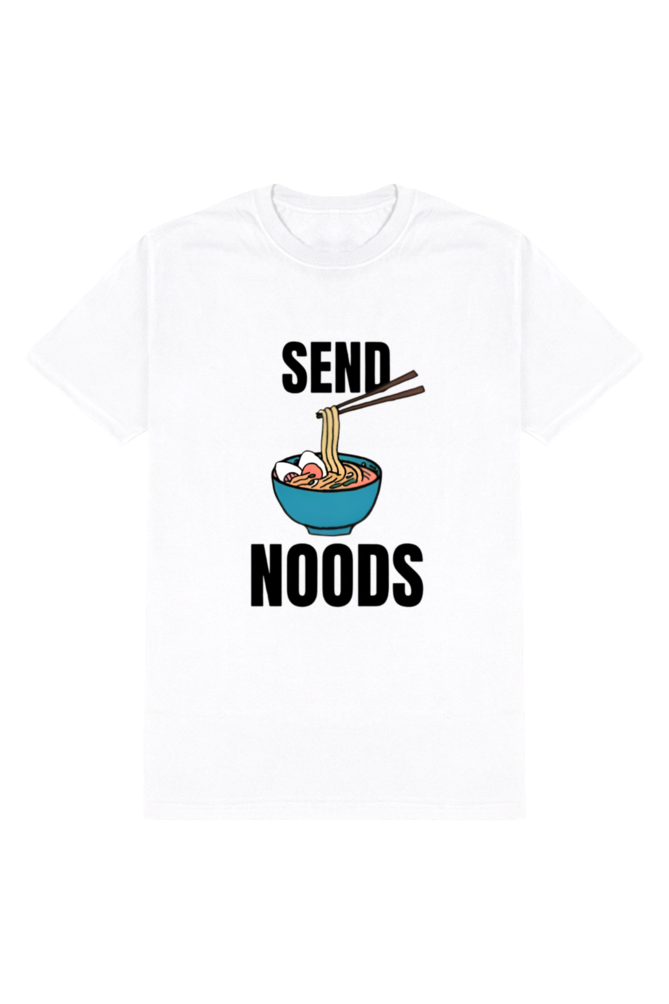 Send Noods White T-Shirt