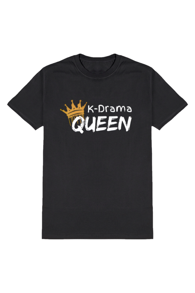 K Drama Queen Black T-Shirt